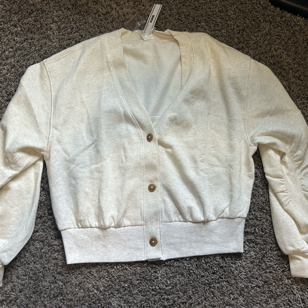 VS PINK button up cardigan